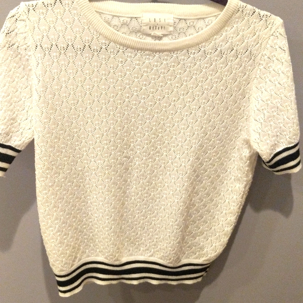 Lost + Wander knit sweater size small